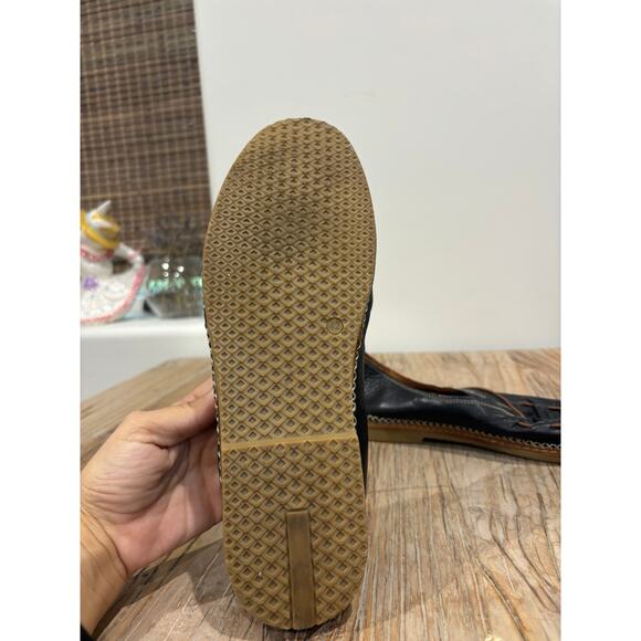 Spring Step Berna Leather Flats Black Size 42 - Picture 7 of 10